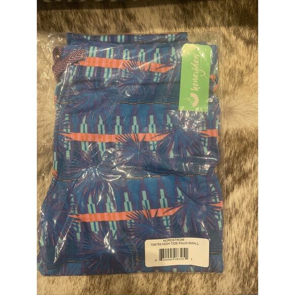 Honeydew Active Size Small Kickin It Legging Blue High Tide Palm NWT Nordstrom - Picture 2 of 4